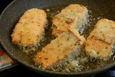 サーモンの香草パン粉フライの作り方 手順5