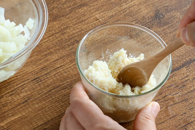 ハンバーグの作り方 手順1