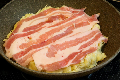 お好み焼きの作り方 手順3