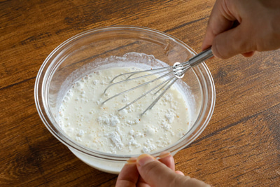 パン粉ドーナツの作り方 手順1